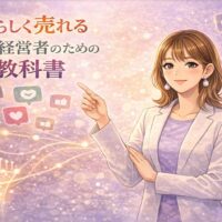 私らしく売れる女性経営者のための教科書｜SNS戦略で自然に選ばれる発信を解説する女性コンサルタントのイメージ